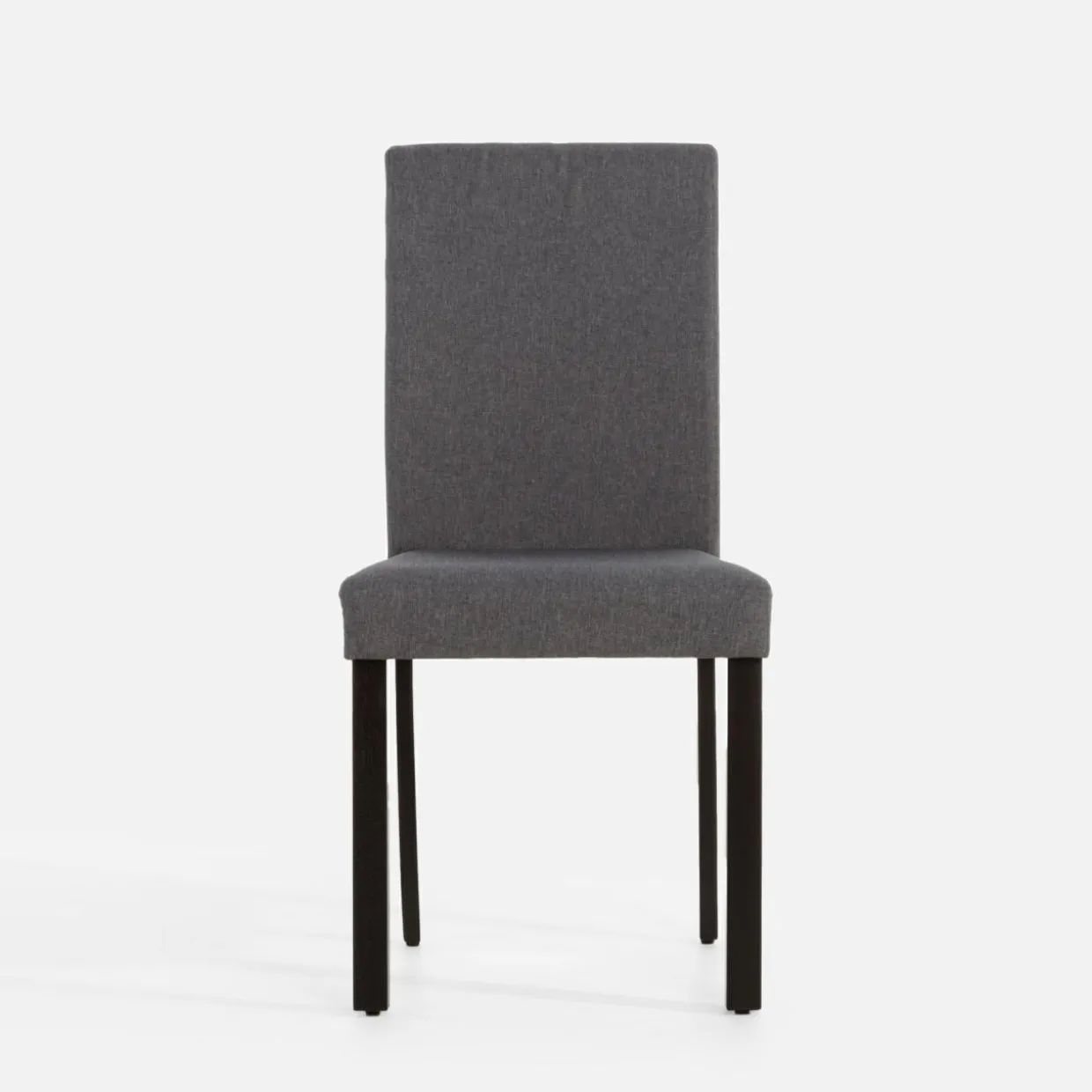 Krzesło tapicerowane szare KALINTO