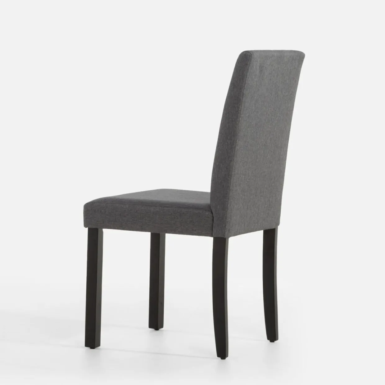 Krzesło tapicerowane szare KALINTO