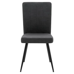 Krzesło tapicerowane szare SVENTO