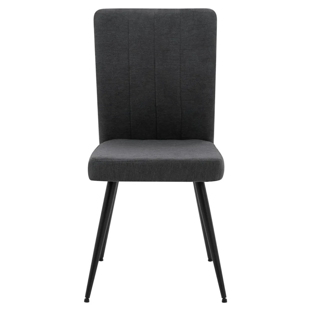 Krzesło tapicerowane szare SVENTO