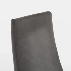 Krzesło tapicerowane szare SORIN