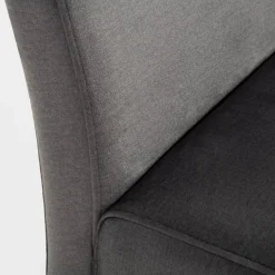 Krzesło tapicerowane szare SORIN