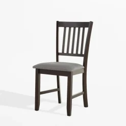 Krzesło tapicerowane szare HAVENOD