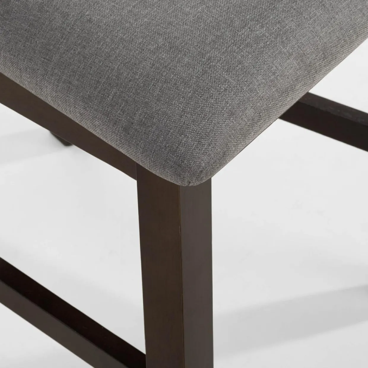 Krzesło tapicerowane szare HAVENOD