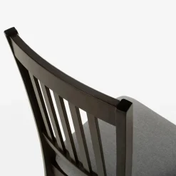 Krzesło tapicerowane szare HAVENOD