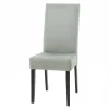 Krzesło tapicerowane szare PREGO