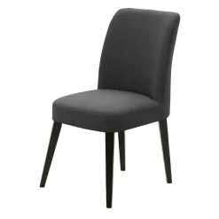 Krzesło tapicerowane szare HOLIN