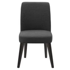 Krzesło tapicerowane szare HOLIN