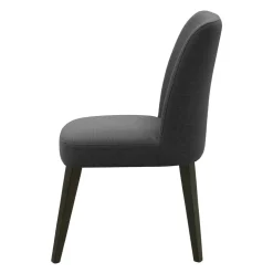 Krzesło tapicerowane szare HOLIN