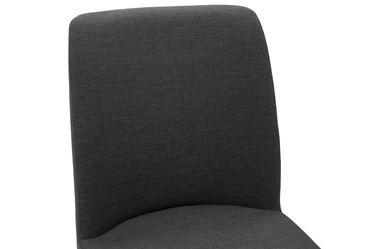 Krzesło tapicerowane szare HOLIN