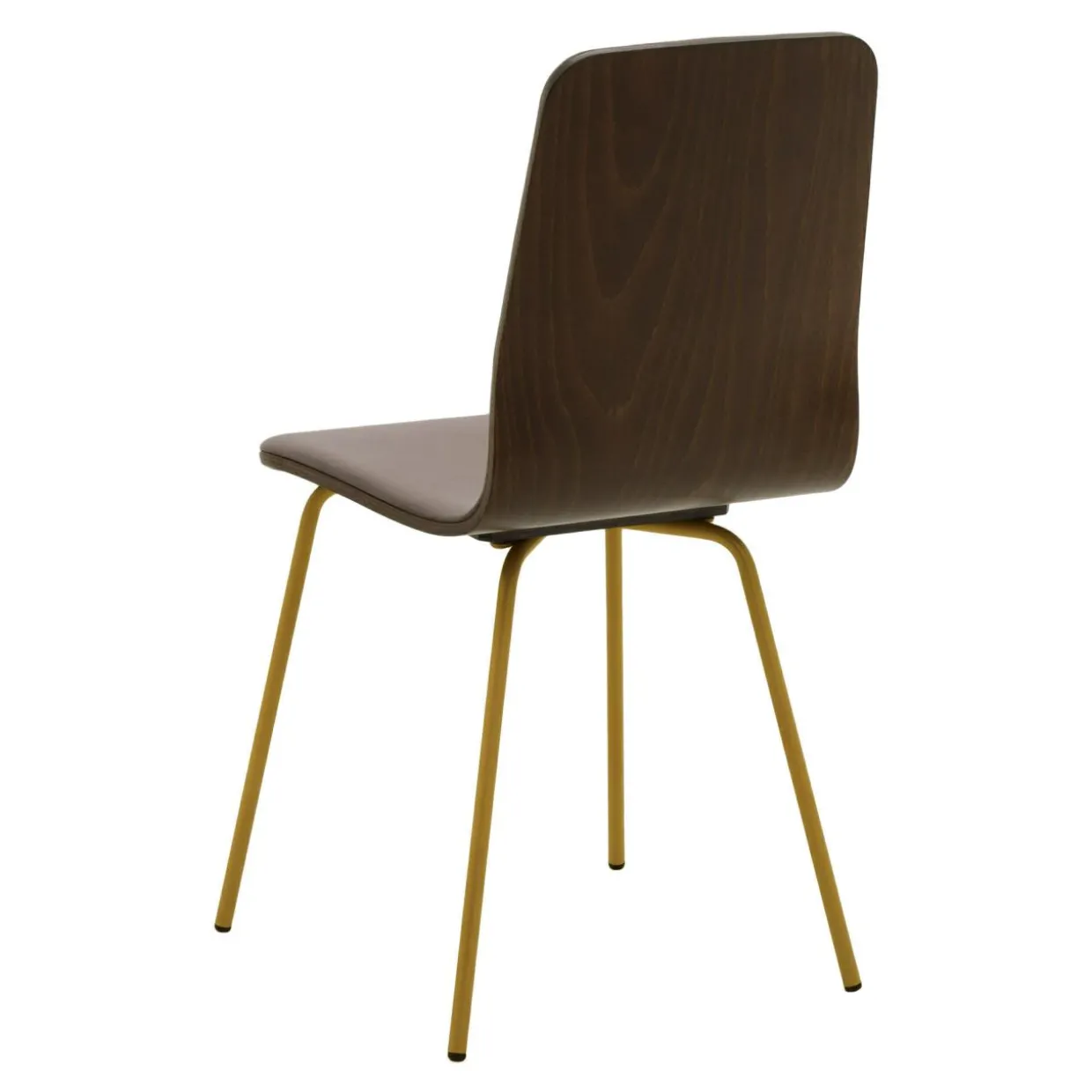 Krzesło welurowe brązowe VINGE