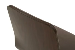 Krzesło welurowe brązowe VINGE