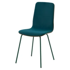 Krzesło welurowe szmaragdowe VINGE