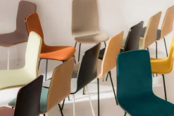 Krzesło welurowe szmaragdowe VINGE