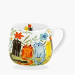 Kubek baryłka KOCI ŚWIAT KOTY OGRODOWE 430 ml