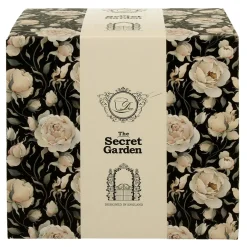 Kubek baryłka z zaparzaczem ENGLISH ROSES BLACK 430 ml
