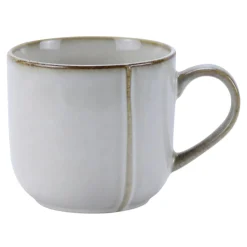 Kubek ceramiczny beżowy MOLLIS 400 ml