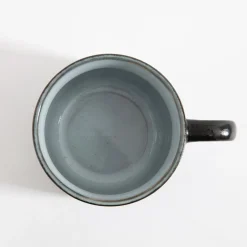 Kubek ceramiczny brązowo-szary MALAM 320 ml