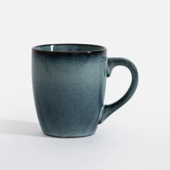 Kubek ceramiczny niebieski 400 ml