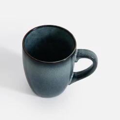 Kubek ceramiczny niebieski 400 ml