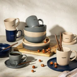 Kubek ceramiczny szary MATTE 440 ml