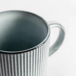 Kubek ceramiczny szary STRIO 330 ml