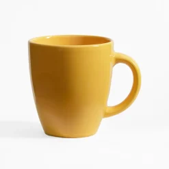 Kubek ceramiczny żółty 310 ml