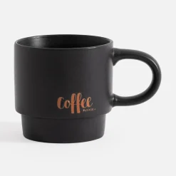Kubek do kawy czarny 380 ml