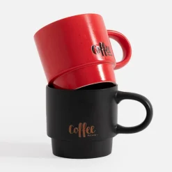 Kubek do kawy czarny 380 ml