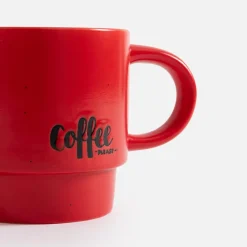 Kubek do kawy czerwony 380 ml