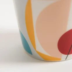 Kubek porcelanowy abstrakcja 380 ml