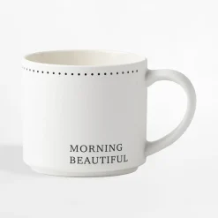 Kubek porcelanowy biały 490 ml