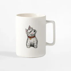 Kubek porcelanowy PIES 400 ml