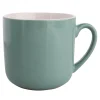 Kubek porcelanowy prosty zielony URBAN 300 ml