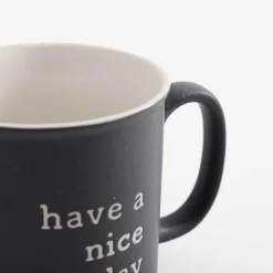 Kubek porcelanowy szary 520 ml