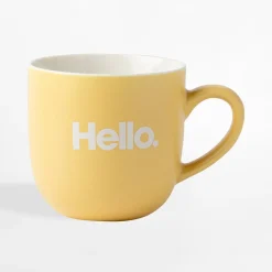 Kubek porcelanowy żółty 400 ml