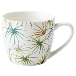 Kubek porcelanowy w liście 500 ml