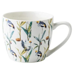 Kubek porcelanowy w ptaki 500 ml
