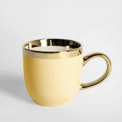 Kubek porcelanowy wanilia AURORA GOLD 300 ml