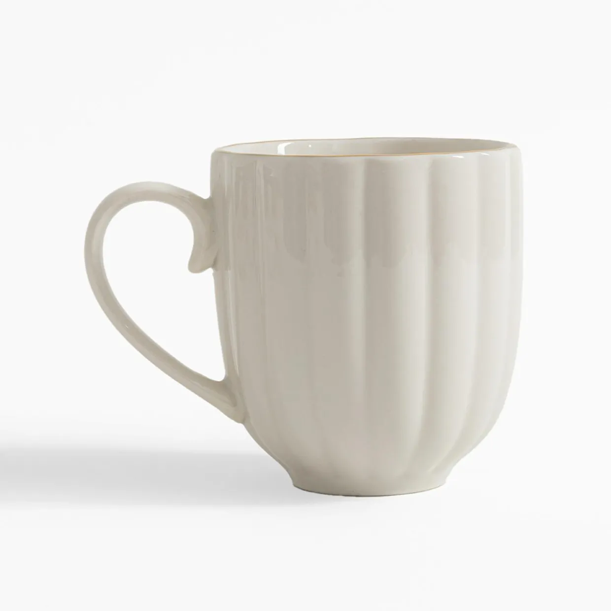 Kubek porcelanowy ZŁOTY RANT 400 ml