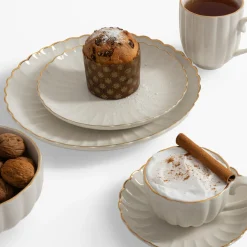 Kubek porcelanowy ZŁOTY RANT 400 ml