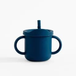 Kubek silikonowy z pokrwyką i uchwytami MIX