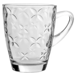 Kubek szklany do herbaty IRIS 300 ml