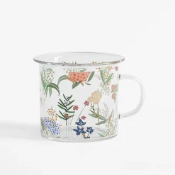 Kubek szklany KWIATY 350 ml