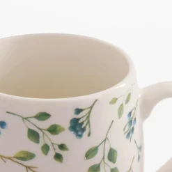 Kubek z porcelany w polne kwiaty 540 ml