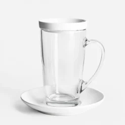 Kubek ze spodkiem i wieczkiem ALEX 400 ml