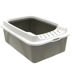 Kuweta dla kota otwarta szara ECO BONNIE