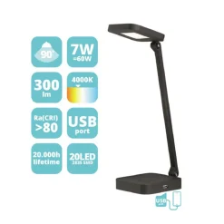Lampa biurkowa LED ML1001 USB