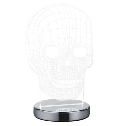 Lampa dekoracyjna LED czaszka SKULL