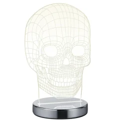 Lampa dekoracyjna LED czaszka SKULL